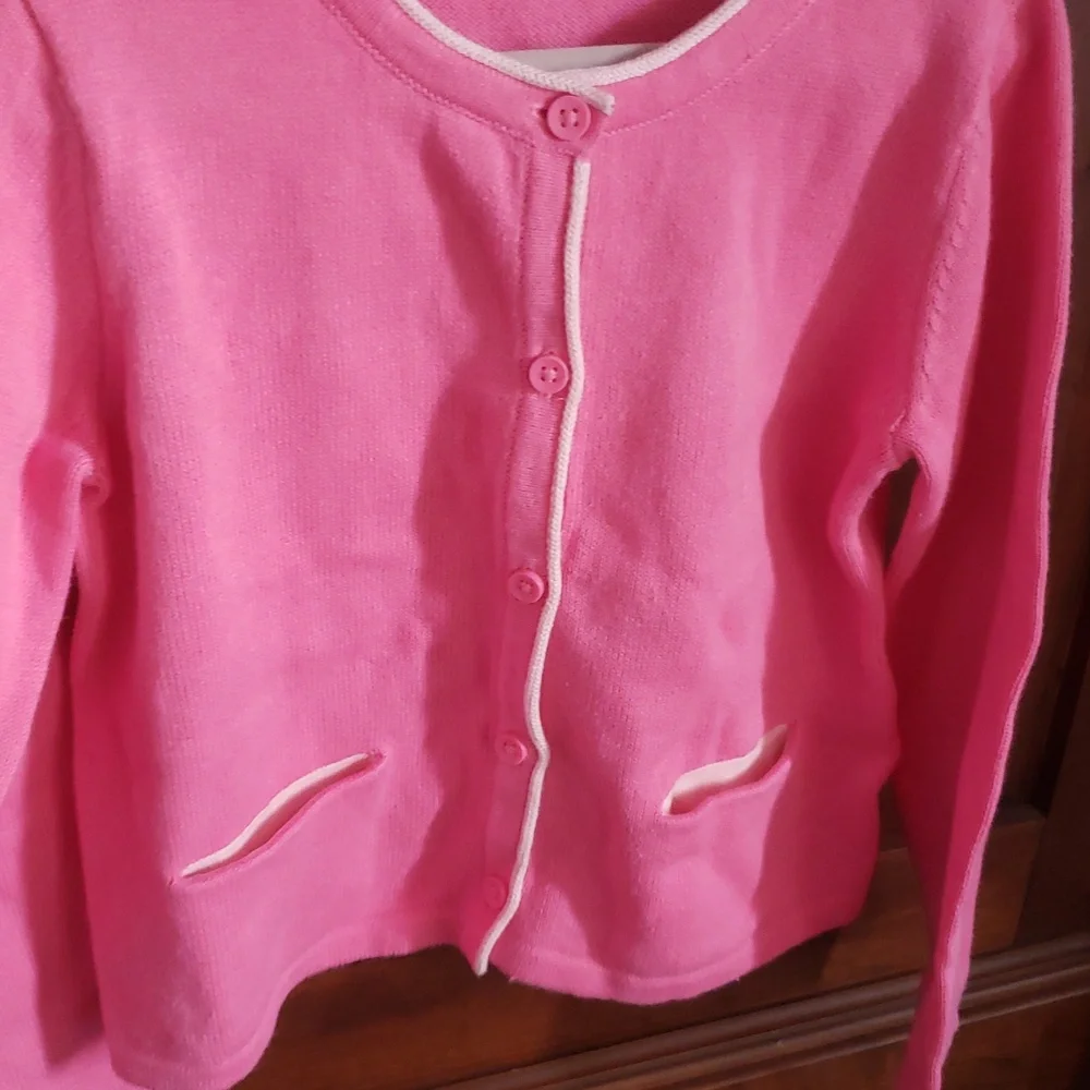 Gymboree sweater Pink Cardigan size 5-6